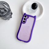 Cat Ear Acrylic Phone Case for Samsung