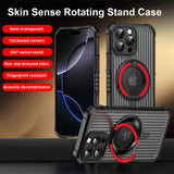 360° Rotating Magnetic Bracket Stand Phone Case For iPhone