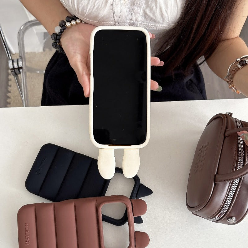 Cute Bunny, Bear, Devil Ears Phone Case for IPhone