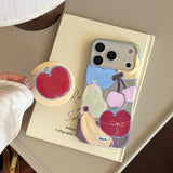 Summer Graffiti Magnetic Stand Case for iPhone
