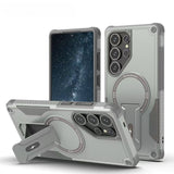 Concealed Stand Magnetic with Strap Phone Case for Samsung