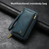 Multifunctional Crossbody Wallet Leather Case for iPhone