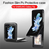 Business Leather Card Slots Wallet Case for Samsung Z Flip