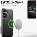 Magnetic Wireless Charging Leather Phone Case Suitable for Samsung