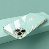 Silicone Shockproof Electroplated Phone Case for Samsung