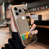 Cute Animal Mirror Phone Case for iPhone