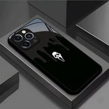 Screaming Ghost Face Mirror Case for iPhone