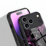 Dark Gothic Skull Pattern Glossy Case for iPhone