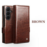 Genuine Leather Flip Full Cover Case for Samsung Z Fold