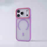 New Skin-Feel Frosted Magnetic Large Window Phone Case for IPhone