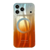 Aurora Color Contrast Magnetic Case for iPhone