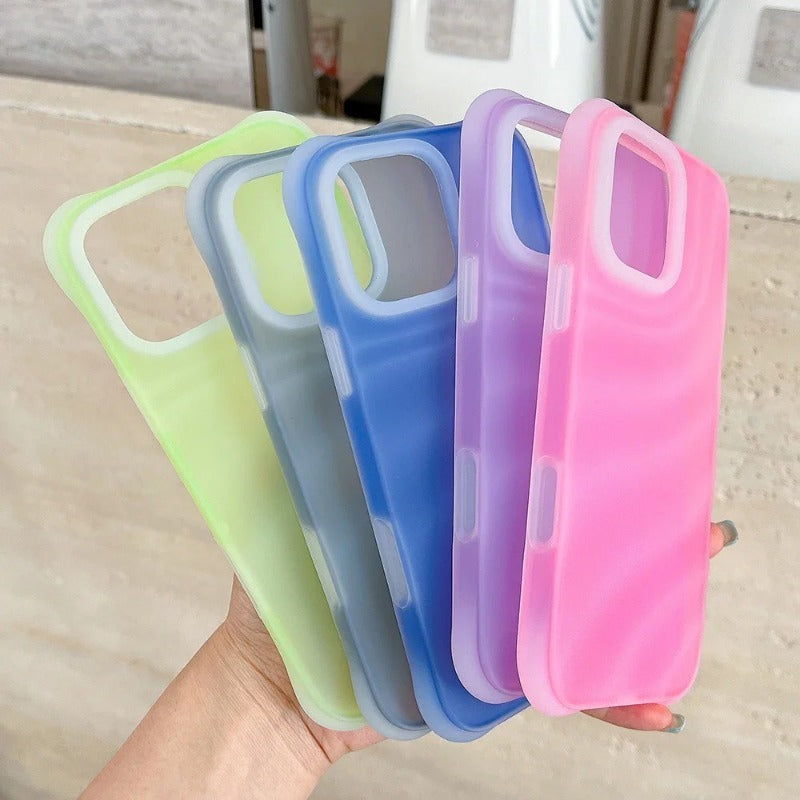 Liquid Silicone Candy Colored Jelly Case for IPhone