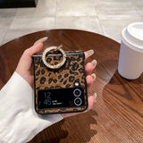 Full-Cover Leopard Print Shockproof Case for Samsung