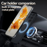 Luxury Leather Magnetic Shockproof Case for Samsung