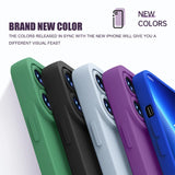 Liquid Silicone Phone Case For iPhone