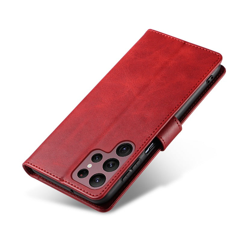 Leather 3-In-1 Wallet, Card Holder, and Phone Case for Samsung