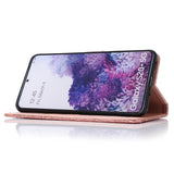 Shiny Wallet Flip Leather Phone Case For Samsung