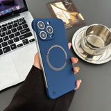Ultra Thin Hard PC Magnetic Frameless Phone Case For Samsung