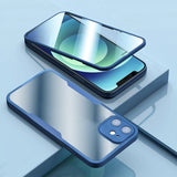 360 Full Body Protection Transparent Case for iPhone