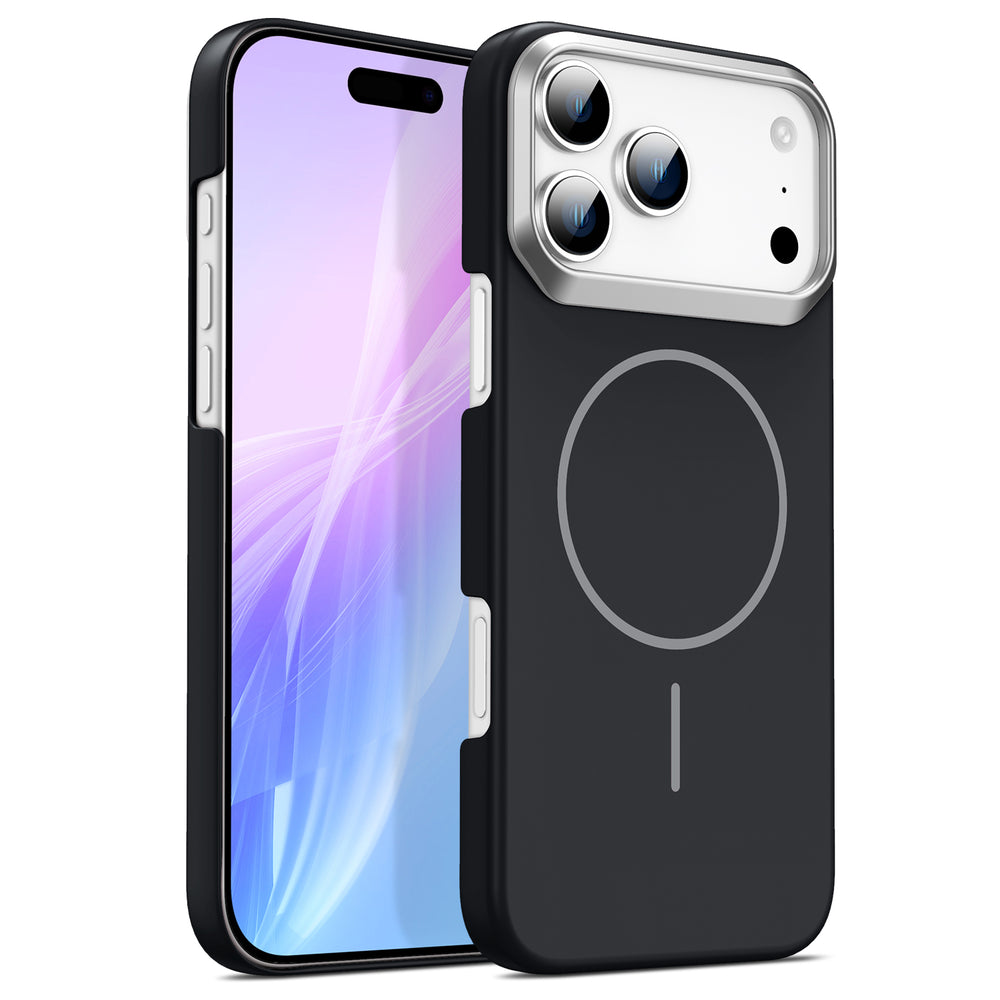 Magnetic Matte Hard PC with Wireless Charging Case for iPhone