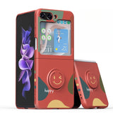 Smiley Liquid Silicone Kickstand Case for Samsung