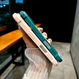 Magnetic Transparent Armor Shockproof Case For iPhone