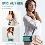 PU Leather Strap Card Holder Wallet Case for Samsung