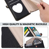 Minimalist Flip Leather Wallet Card Case for iPhone