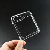 Fully Transparent Foldable Phone Case for Samsung Z Flip