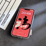 Premium Camouflage Leather Magnetic Shockproof Case for iPhone