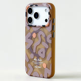 Geometric Graffiti Magnetic Hard Shockproof Phone Case for iPhone