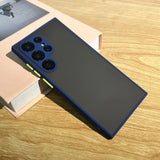 Shockproof Matte Transparent Phone Case for Samsung