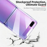 Fully Transparent Foldable Phone Case for Samsung Z Flip
