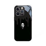 Screaming Ghost Face Mirror Case for iPhone