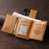 Magnetic Detachable Leather Wallet Case for Samsung