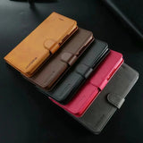 Business Leather Wallet Case for Samsung