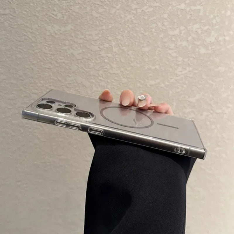 High Clear Magnetic Case for Samsung