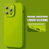 Liquid Silicone Phone Case For iPhone