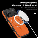Business Magnetic Flip Leather Shockproof Case for iPhone