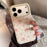 Epoxy Orange Floral Phone Case for IPhone