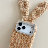 Rabbit Ear And Leopard Print Phone Case for IPhone