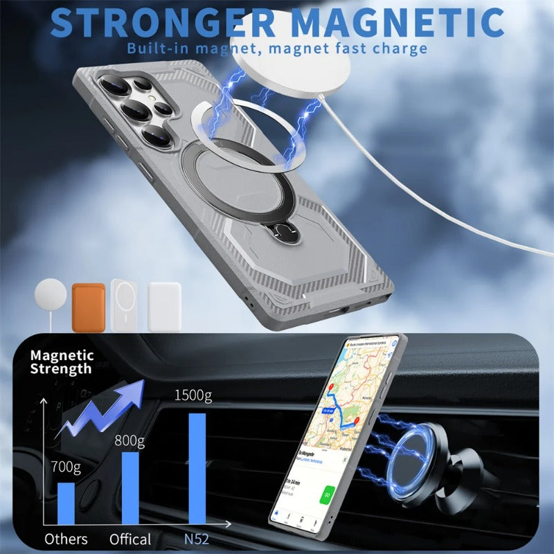 Rotating Bracket Protective Phone Case for Samsung