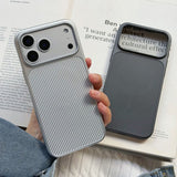 Carbon Fiber Magnetic Skin-Friendly Case for iPhone