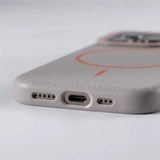 Leather Magnetic Phone Case For iPhone