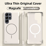 Ultra Thin Frameless Magnetic Case For Samsung