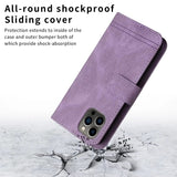 Luxury Leather Flip Crossbody Wallet Case for iPhone