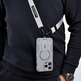 Magnetic diagonal bracket mobile Case for iPhone