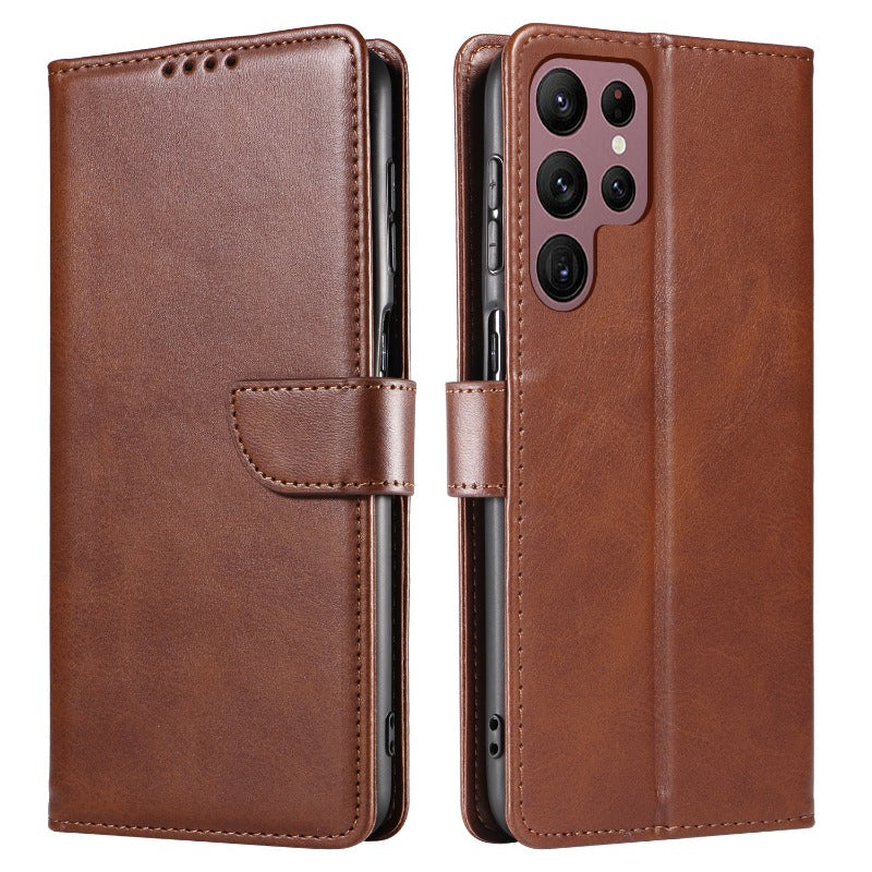 Leather 3-In-1 Wallet, Card Holder, and Phone Case for Samsung