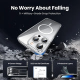 Magnetic TPU Shockproof Phone Case for iPhone