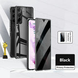 Anti-Peep Privacy Magnetic Adsorption Case For Samsung Galaxy S24 S23 S22 S21 Ultra